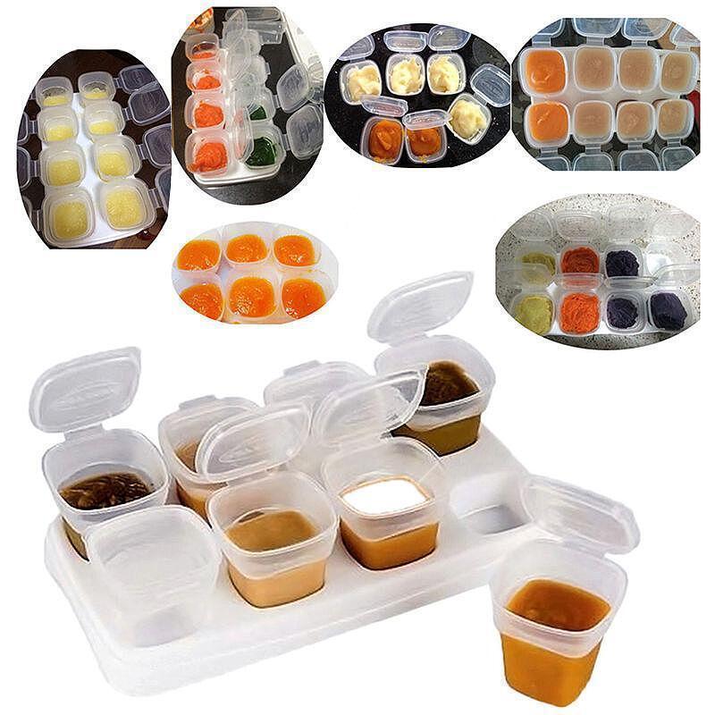 Infant Food Storage Cups Kitchen Organiser | StorageOZ