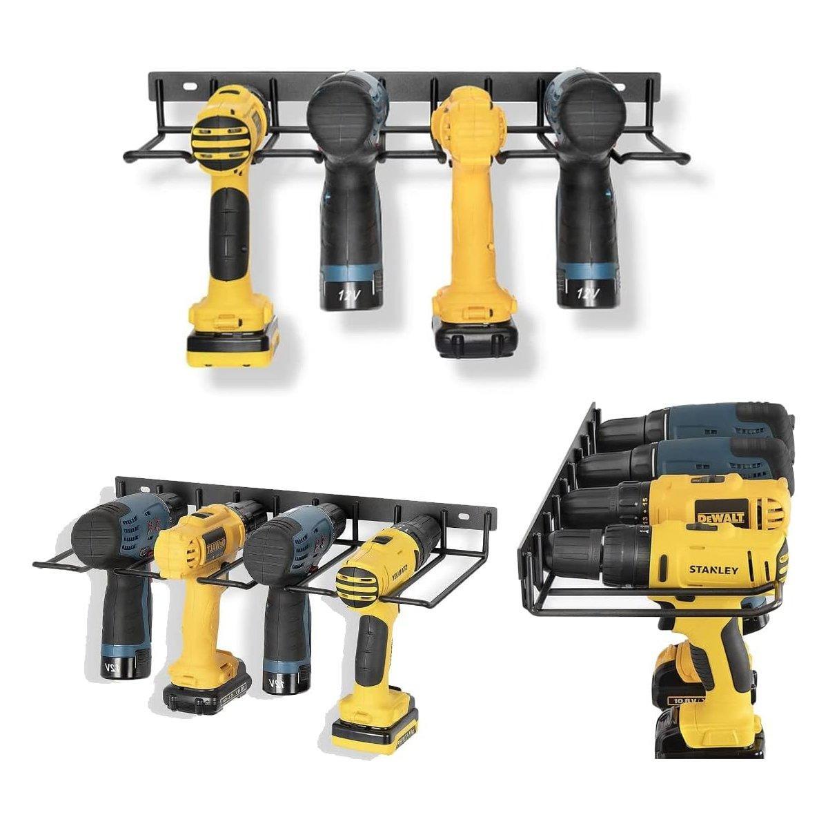 Metal Drill Storage Rack Garage Organiser | StorageOZ