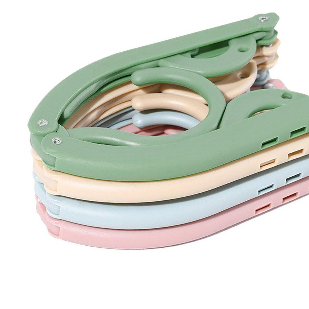 Folding Travel Clothes Hangers Four Colours | StorageOZ