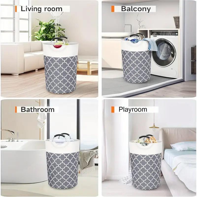 82L Foldable Laundry Basket Three Colours | StorageOZ