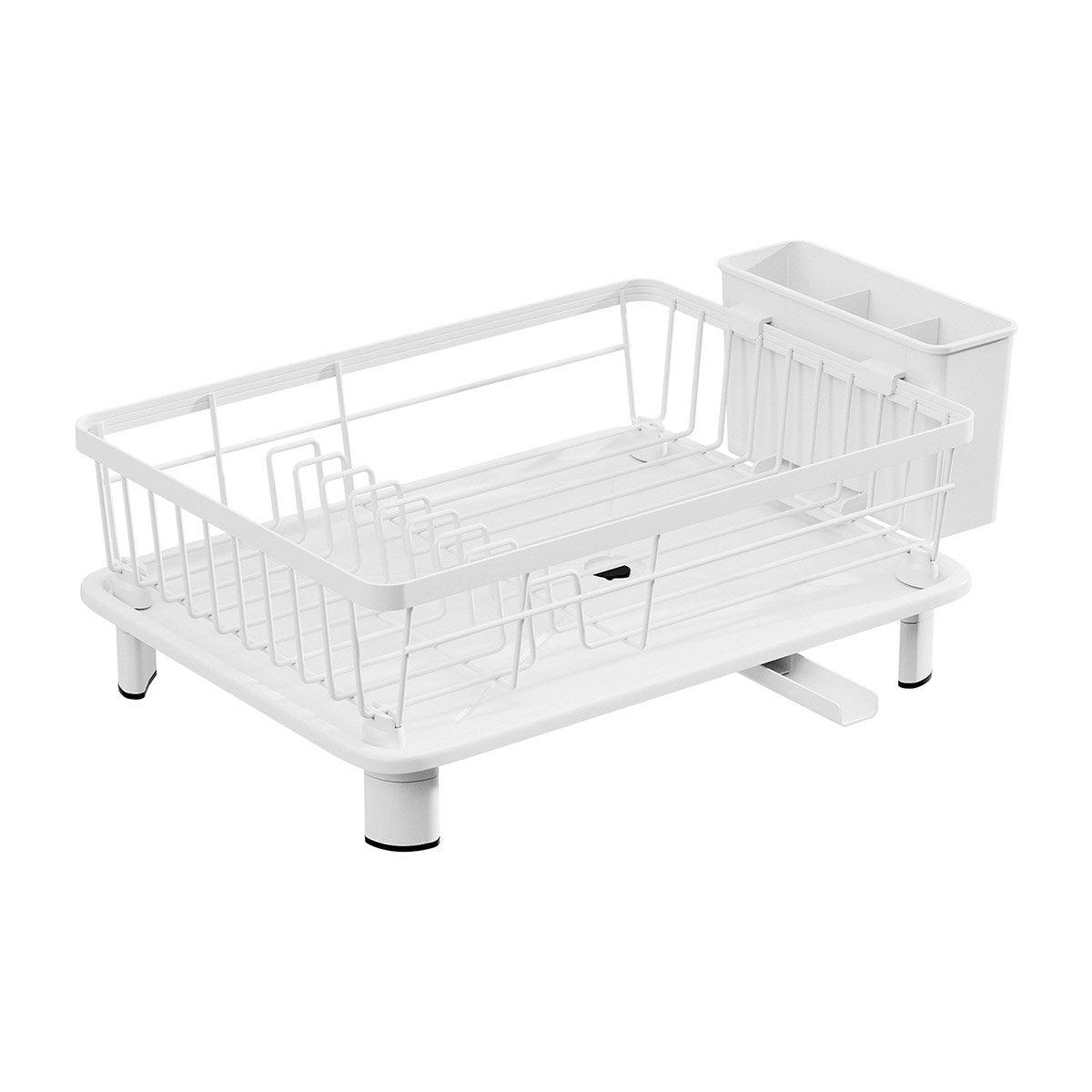 Kitchen Sink Dish Rack with Tray Two Colours | StorageOZ