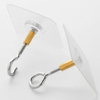 12 Pcs Stainless Steel Adhesive Wall Hooks | StorageOZ