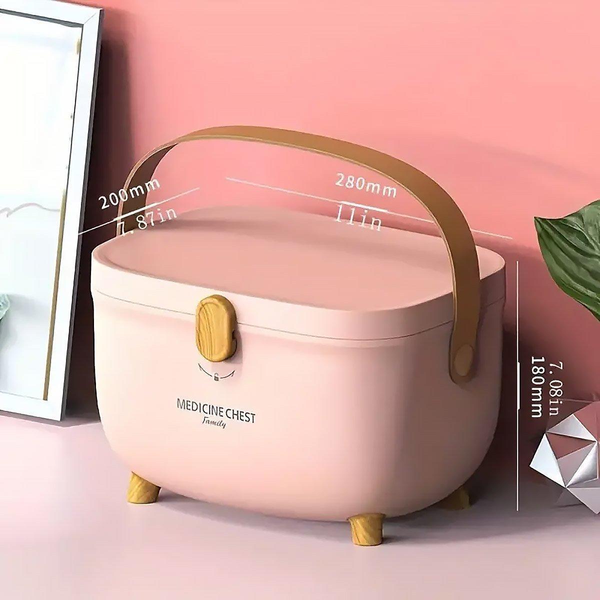 Double Layer Family Medicine Storage Box | StorageOZ
