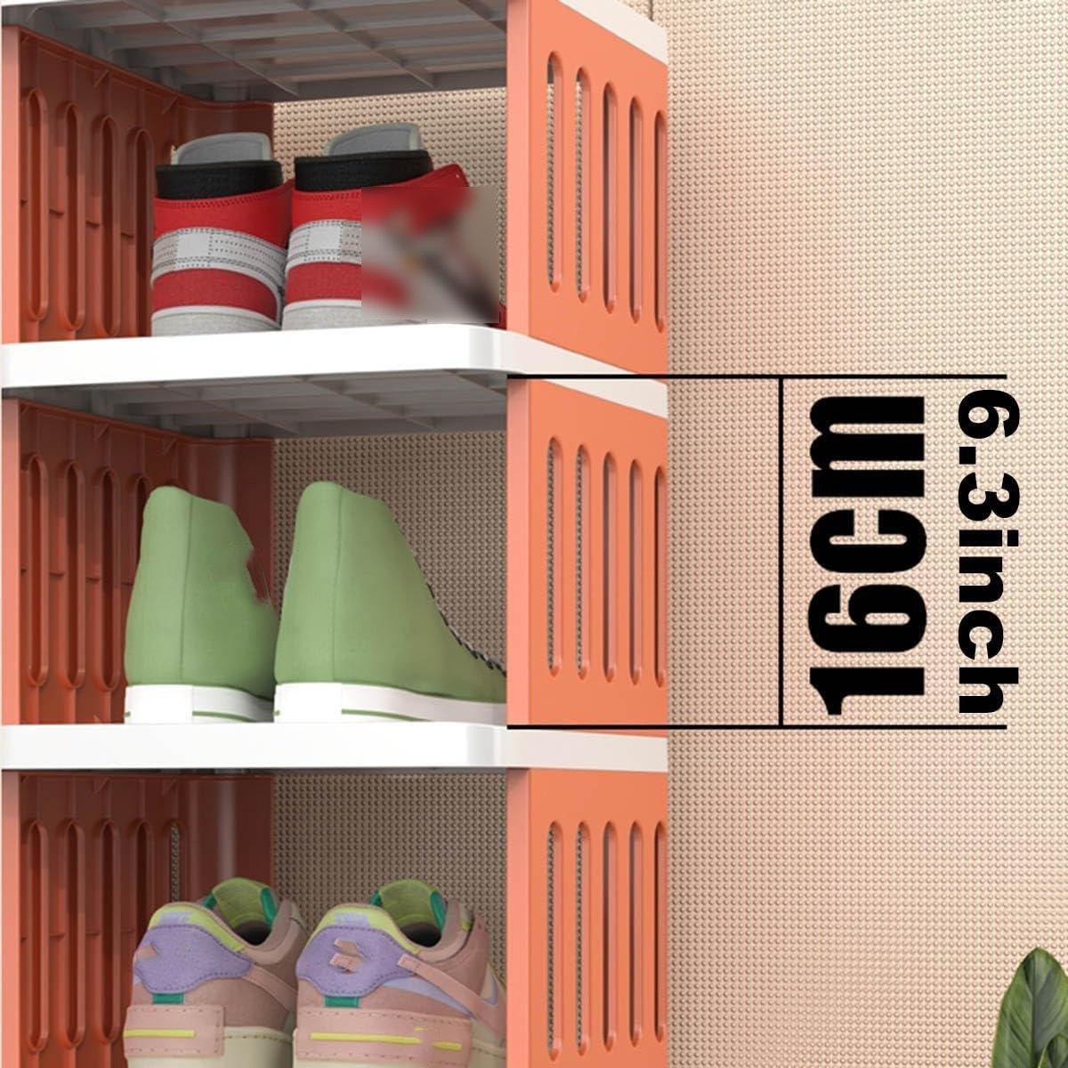 Vertical Shoe Rack 7 or 8 Tiers Three Colours | StorageOZ