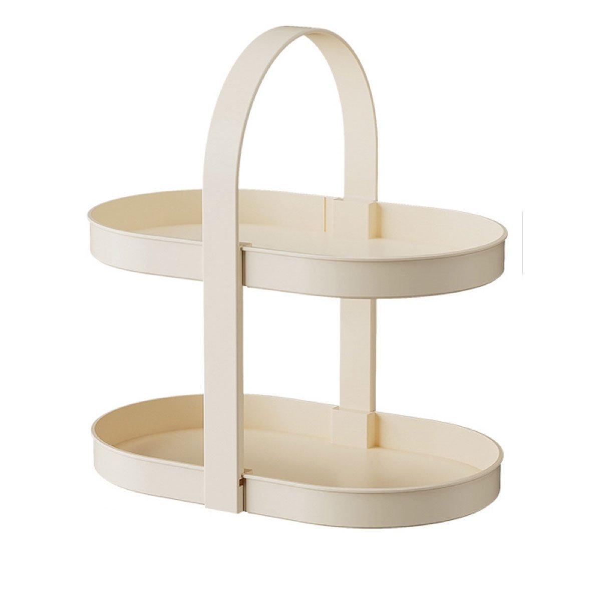 Two Tier Desktop Beauty Storage Rack Two Colours | StorageOZ