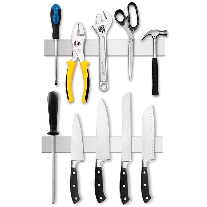 Stainless Magnetic Knife Holder Three Lengths | StorageOZ