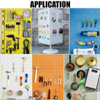 50 Pcs Steel Pegboard Hooks Four Lengths | StorageOZ