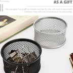 4 Pcs Metal Clip Storage Tubes Two Colours | StorageOZ