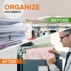 16 Pcs A4 Document Bags Desk Organiser Set | StorageOZ