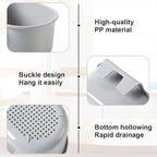 4 Pcs Sink Hanging Drain Baskets Two Colours | StorageOZ