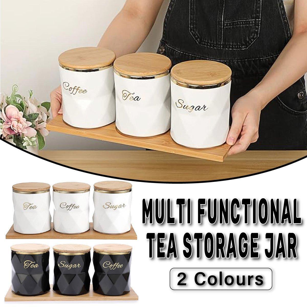 Canister Sets Two Colours Kitchen Organiser | StorageOZ