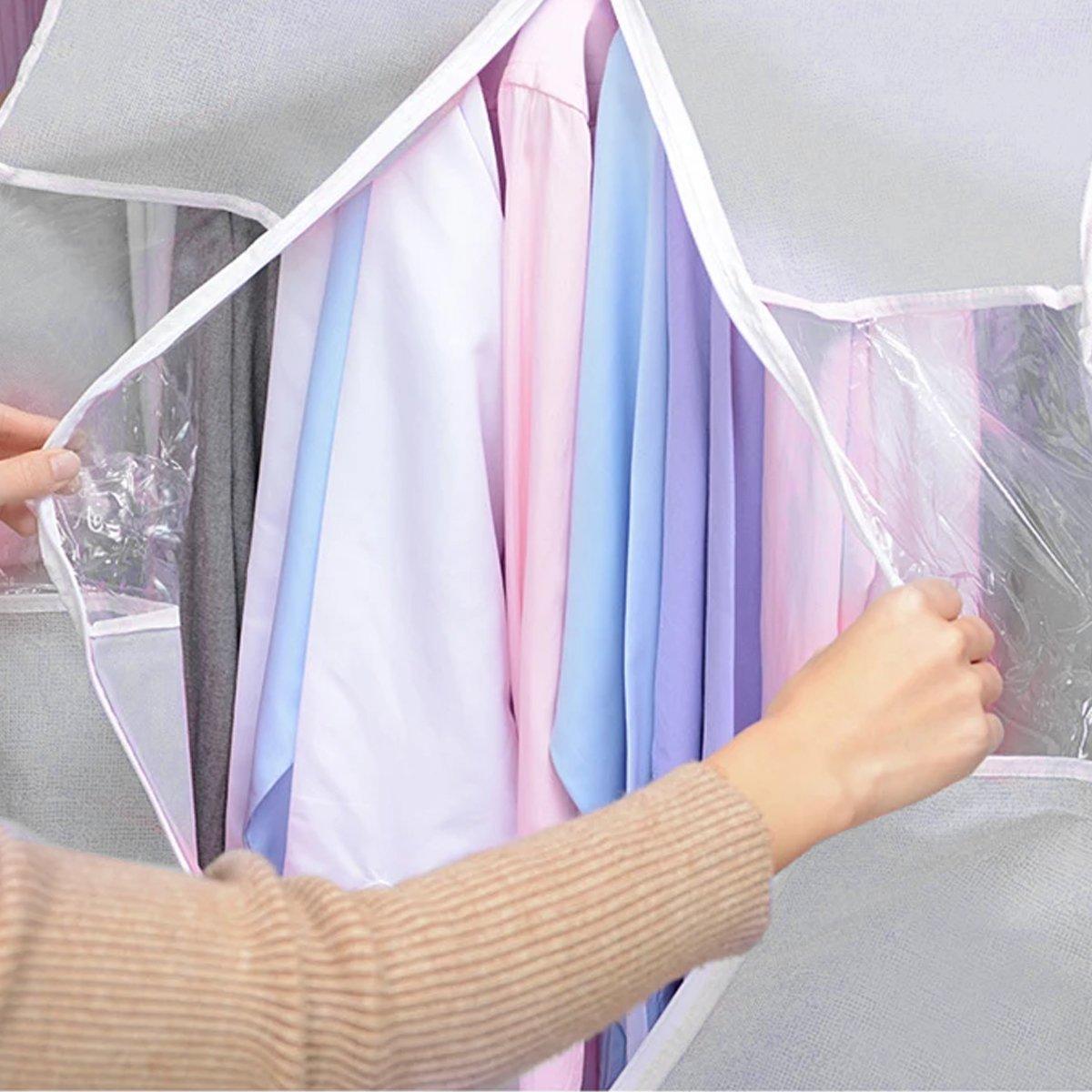 Clothes Dust Covers Two Sizes Organiser Set | StorageOZ