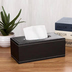 PU Leather Tissue Box Cover in Six Styles | StorageOZ
