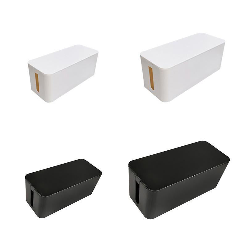 Cable Management Box with Lid in Two Sizes | StorageOZ
