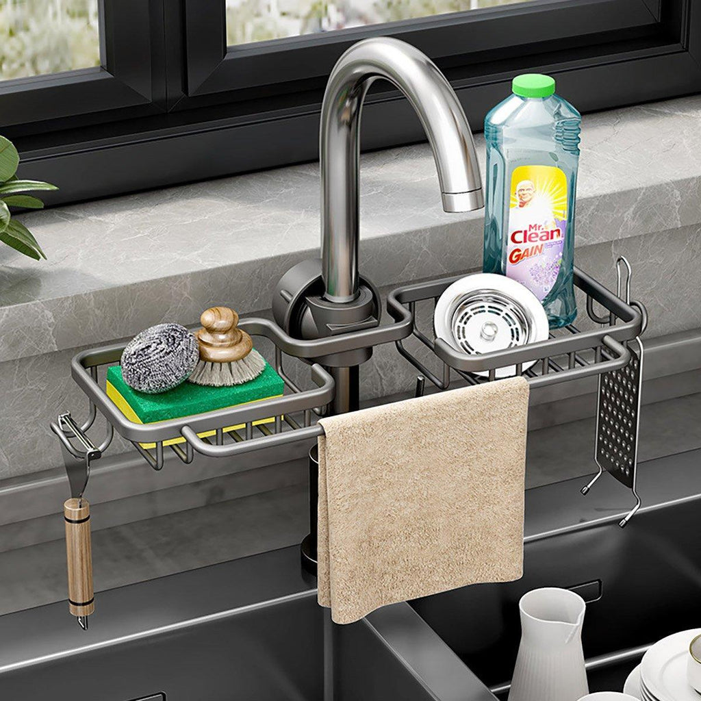 Aluminium Faucet Shelf Three Colours Set | StorageOZ