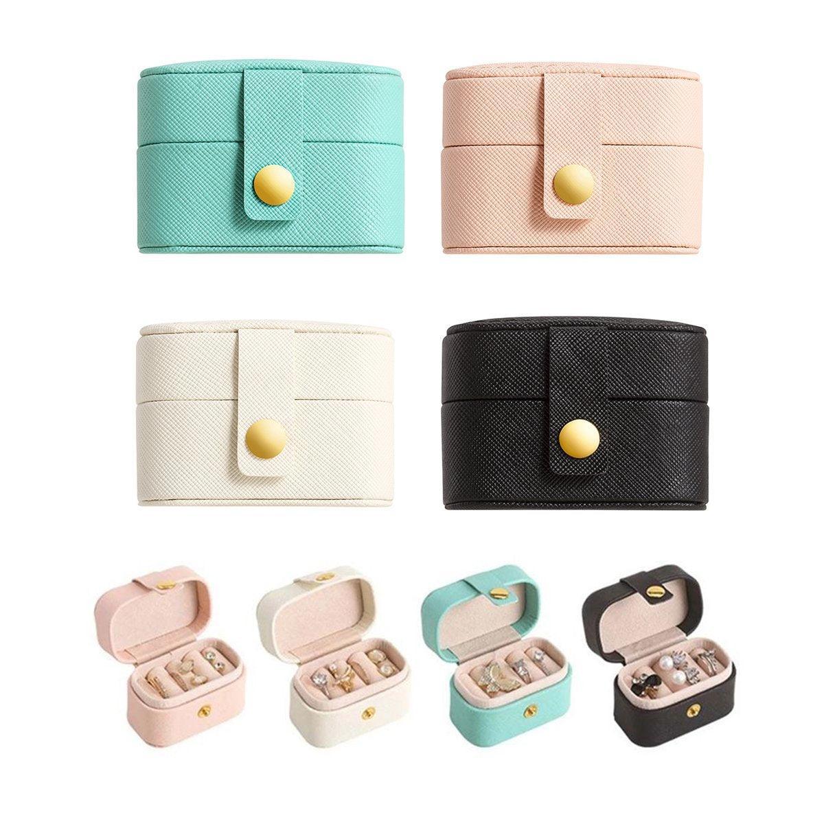 5 Pcs Mini Jewellery Boxes in Four Colours | StorageOZ