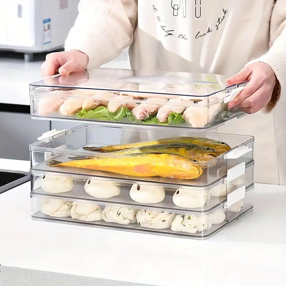 A4 Transparent File Storage Box Two Sizes | StorageOZ