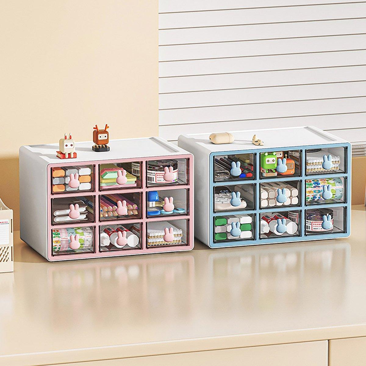 Rabbit Desktop Organiser 3 or 9 Grid Sizes | StorageOZ