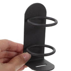 2pcs Iron Wall Mounted Toothbrush Holder No Punch Bathroom Storage Shelf Rack