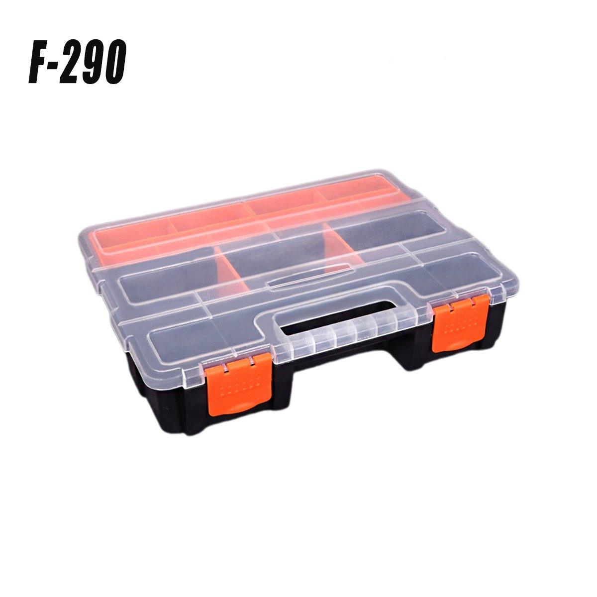 Compartment Plastic Parts Box in Six Sizes | StorageOZ