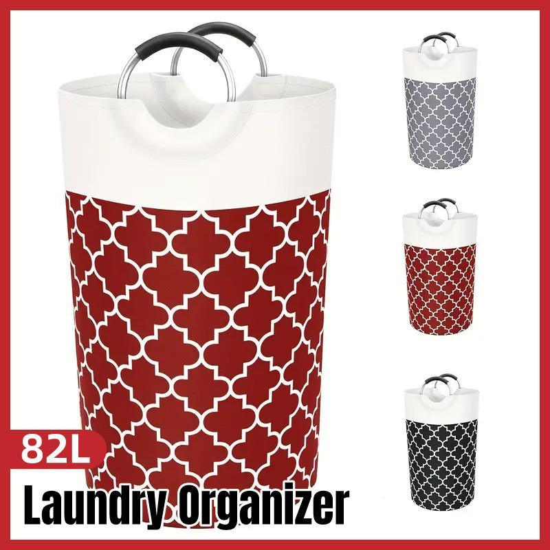 82L Foldable Laundry Basket Three Colours | StorageOZ