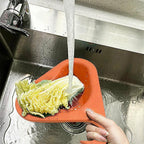 Swan Faucet Drain Basket Green or Orange | StorageOZ