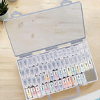 64 Grid Clear Plastic Craft Storage Box Case | StorageOZ