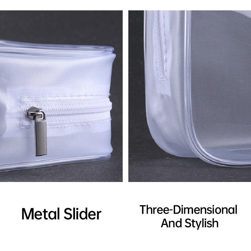 4 Pcs Clear Wash Bags Travel Organiser Set | StorageOZ