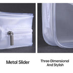4 Pcs Clear Wash Bags Travel Organiser Set | StorageOZ
