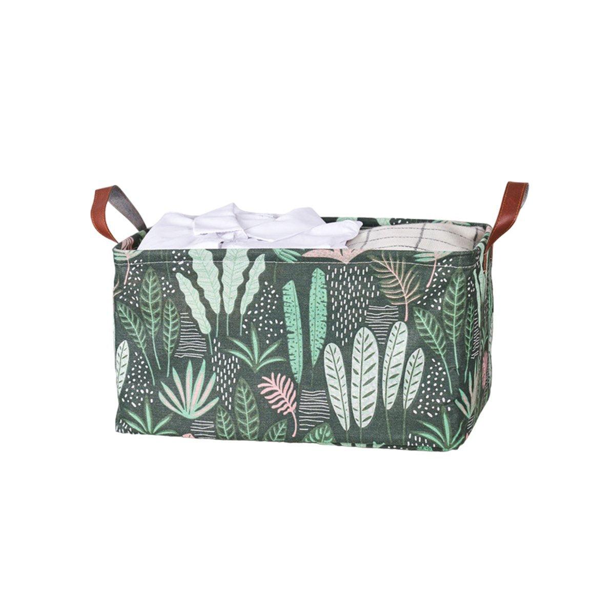 Cotton Linen Storage Baskets Six Prints Set | StorageOZ
