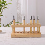 Wooden Desktop Organiser in Two Wood Tones | StorageOZ