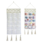 Woven Hanging Storage Bag in Two Styles Set | StorageOZ