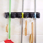 ABS Spring Clamp Mop Holder in Two Colours | StorageOZ