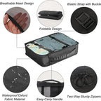 7 Pcs Oxford Packing Cube Set Six Colours | StorageOZ