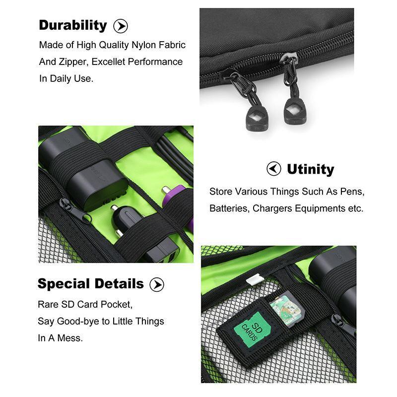 Digital Accessory Bags Several Colours Organiser | StorageOZ