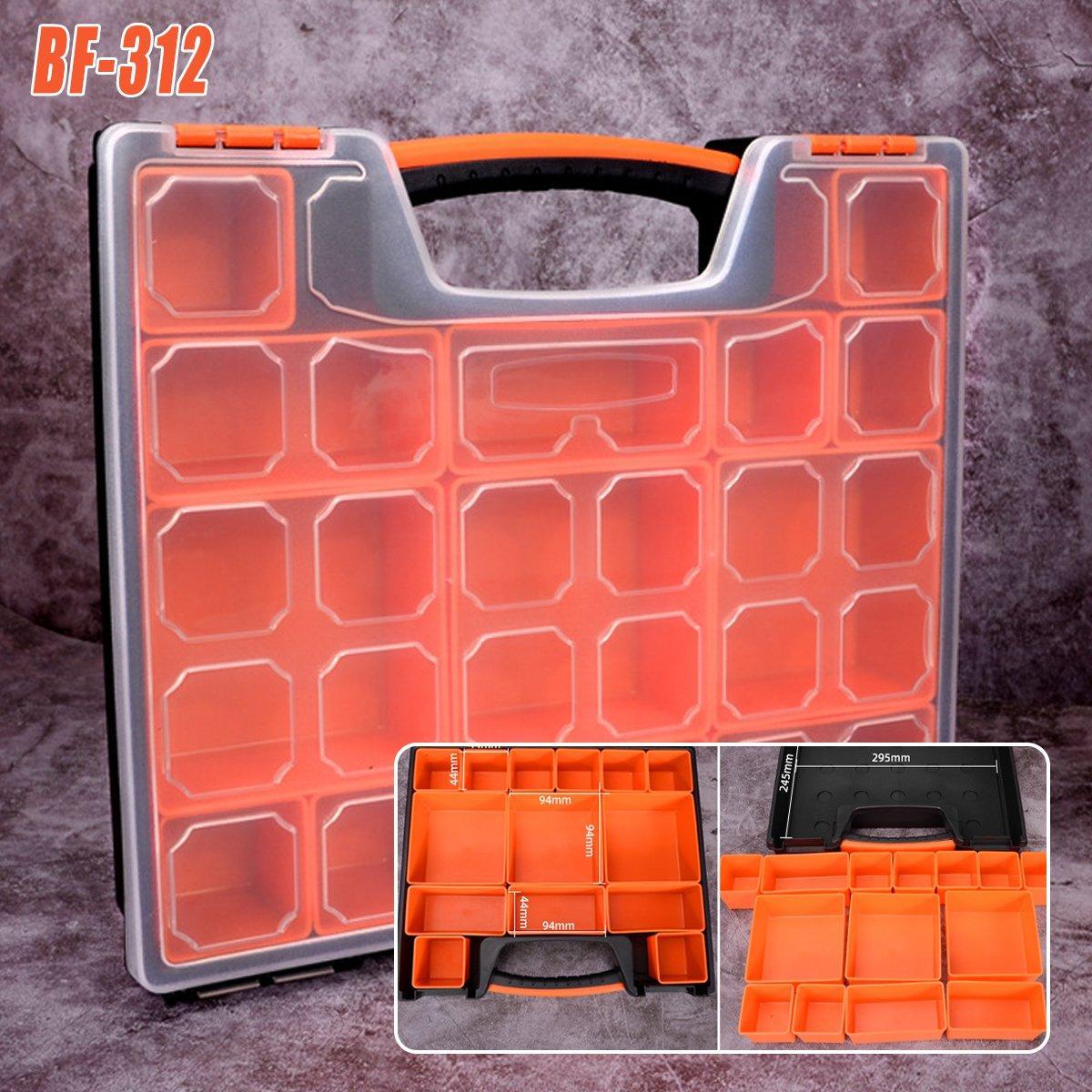 Compartment Plastic Parts Box in Six Sizes | StorageOZ