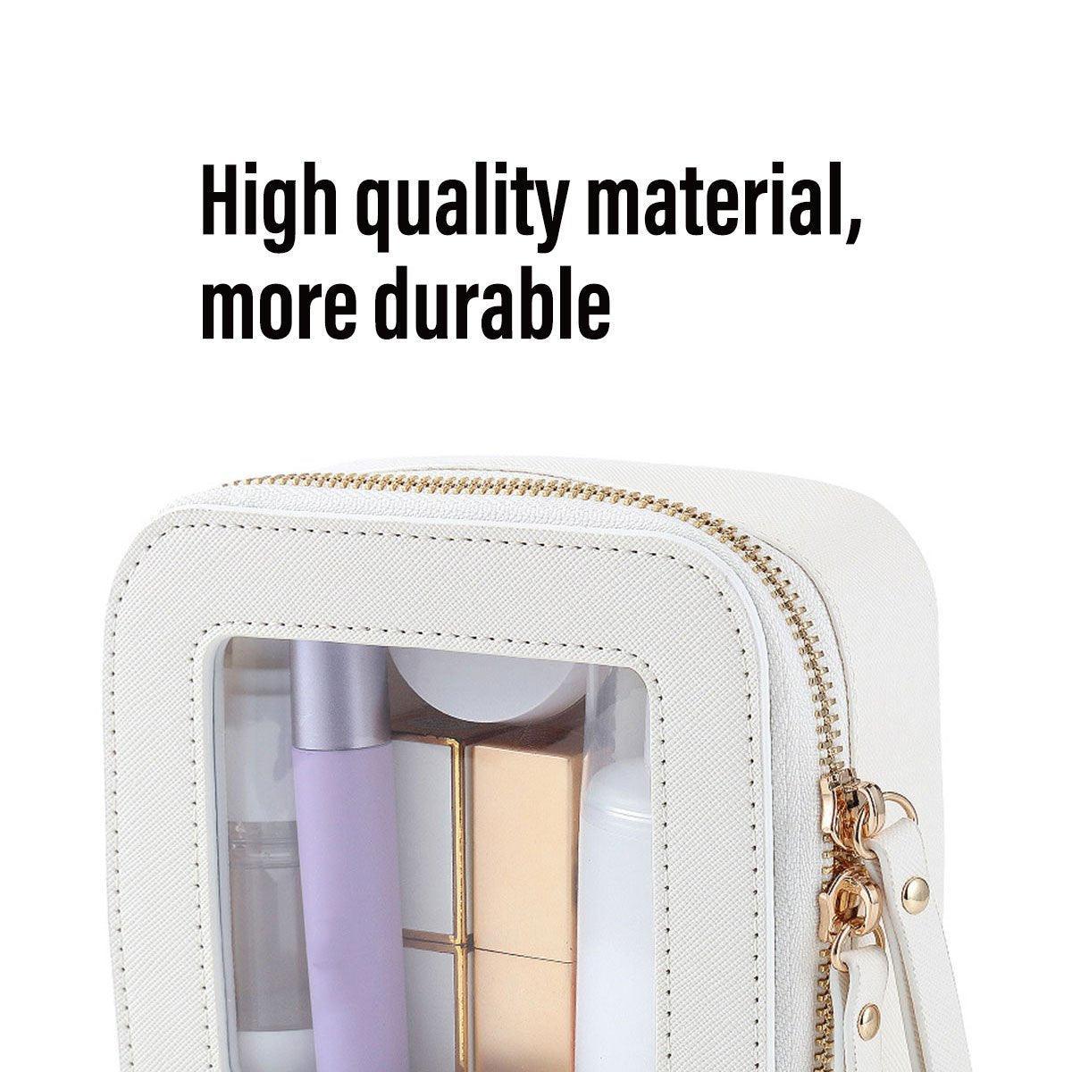 Clear Front Cosmetic Bag in Three Colours | StorageOZ