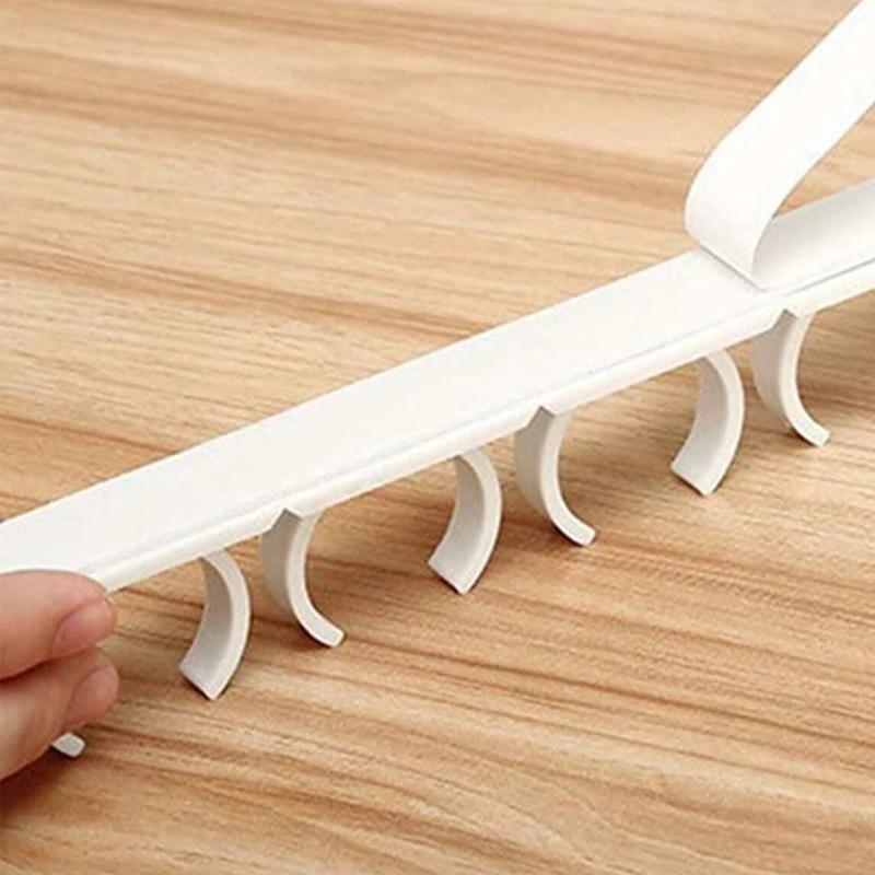 2 Pcs Spice Jar Gripper Clip Wall Strips | StorageOZ