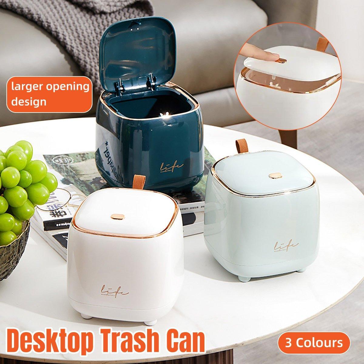 Compact Desktop Waste Bin in Three Colours | StorageOZ