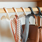 10 Pcs Wardrobe Rail Hooks in Two Colours | StorageOZ
