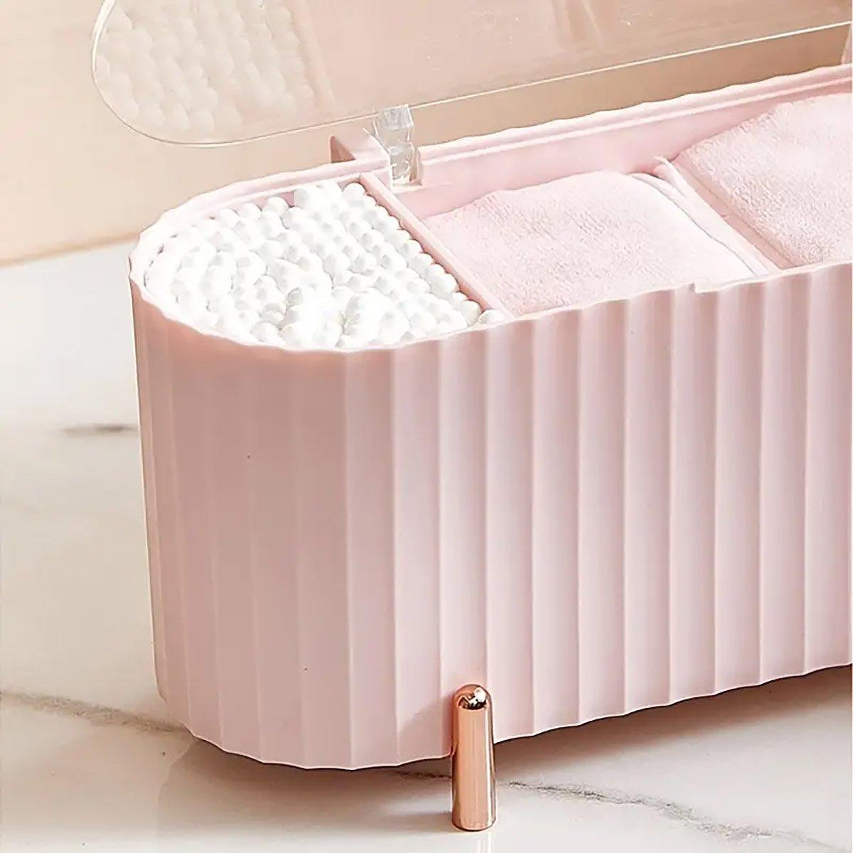 3 Compartment Beauty Organiser Two Colours | StorageOZ