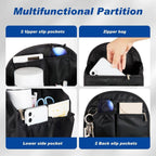 12 Pocket Travel Bag Insert in Six Colours | StorageOZ