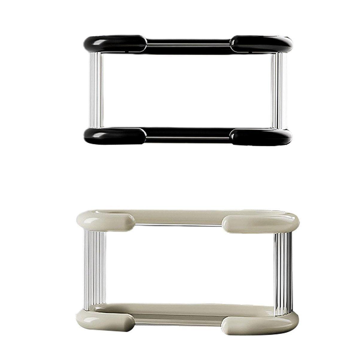Two Tier Mug Organiser in Two Colours Set | StorageOZ