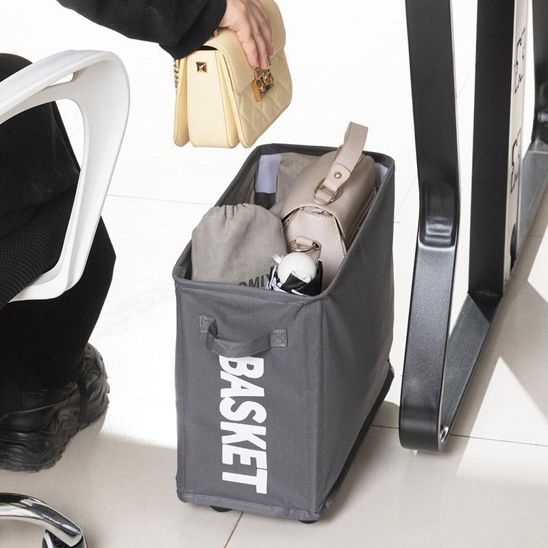 Rolling Collapsible Storage Basket Two Colours | StorageOZ