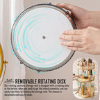 Rotating Cosmetic Organiser in Three Colours | StorageOZ