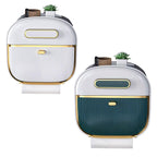 Wall Mounted Toilet Tissue Box Two Colours | StorageOZ