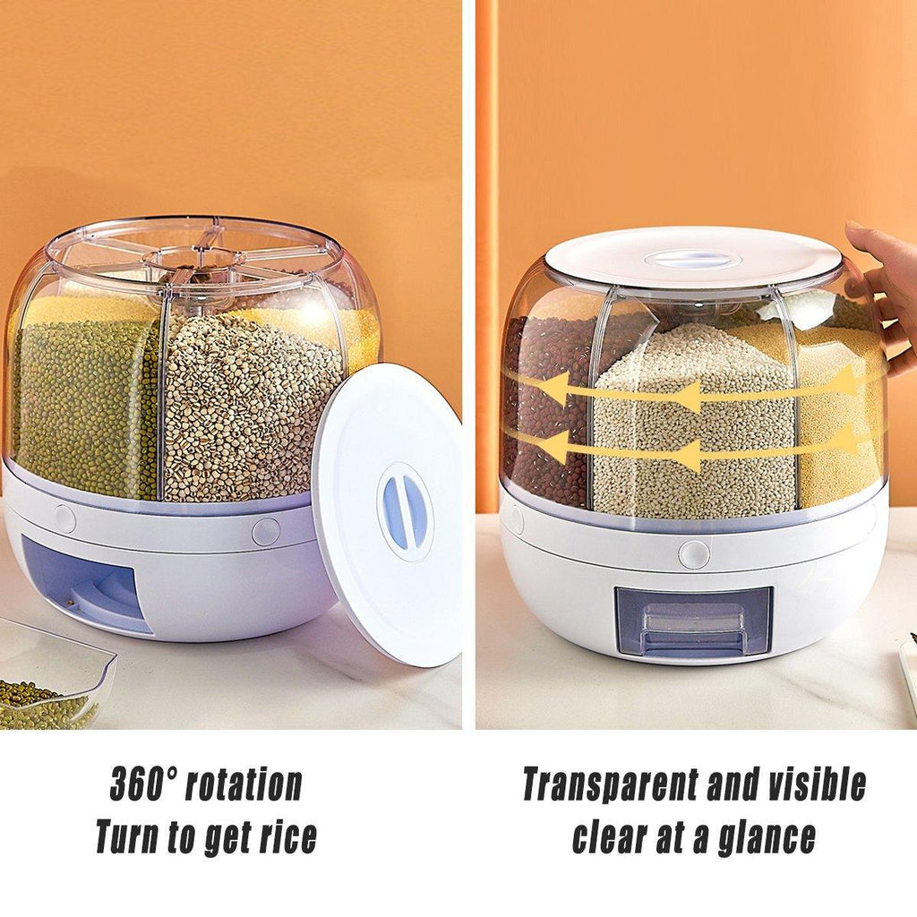 Rotating Grain Case Kitchen Storage Organiser | StorageOZ
