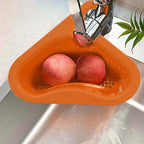 Swan Faucet Drain Basket Green or Orange | StorageOZ