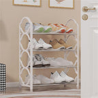 4 Tier Shoe Rack in Three Colours Organiser | StorageOZ
