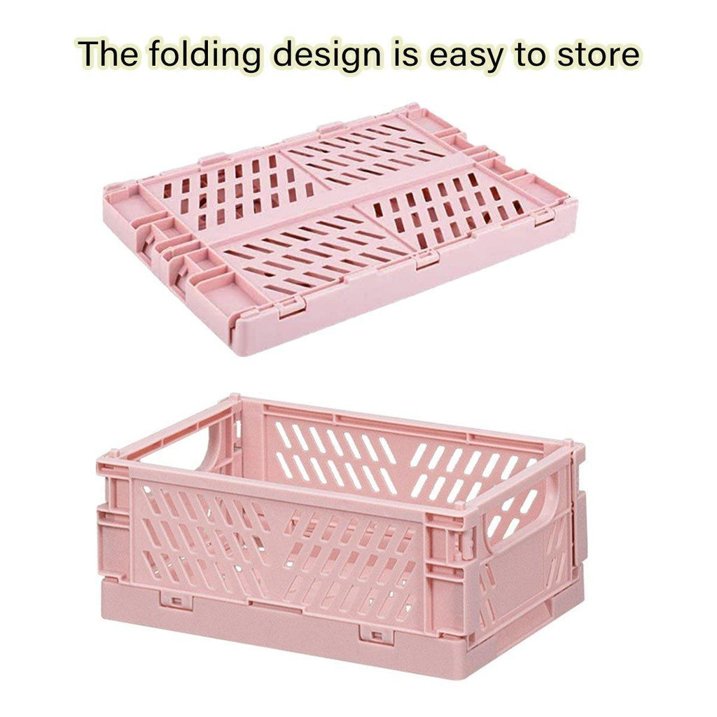 4 Pcs Stackable Storage Baskets Two Colours | StorageOZ